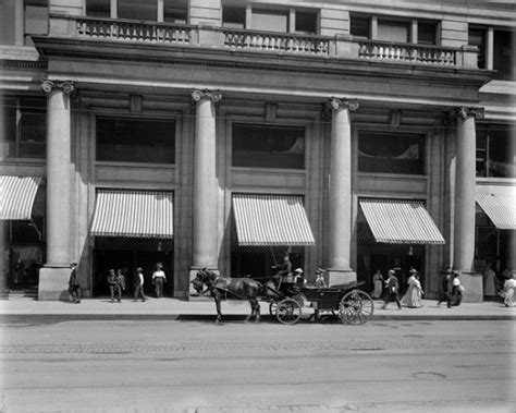 Early 1900s Chicago Marshall Fields Store Entrance Photo Chicago