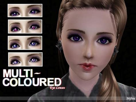 Multi Coloured Eye Lenses Found In Tsr Category Sims 3 Contact Lenses