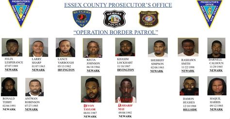 UPDATE: Essex Prosecutor Releases Images of Suspects Arrested in East
