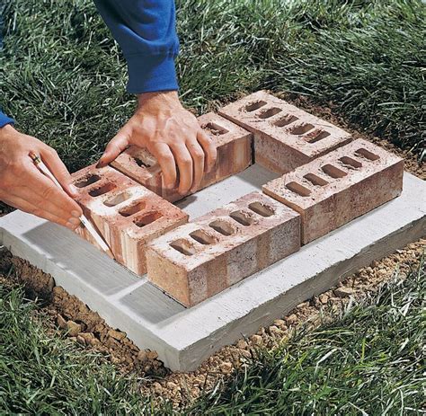 Build A Brick Pillar In 2021 Brick Pillars Building A Brick Wall