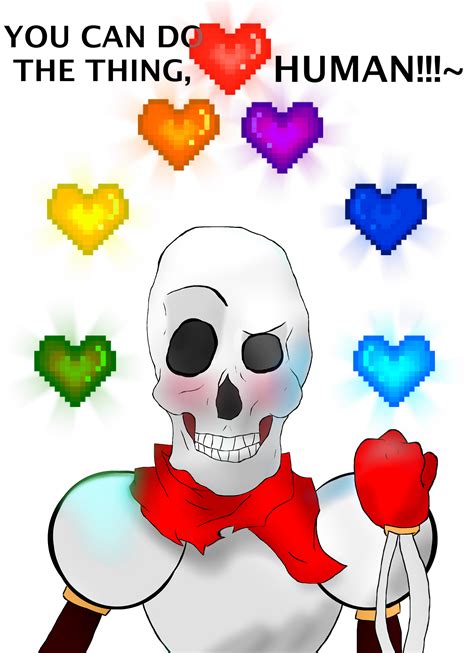 The Great Papyrus Believes In You By Ladyevel On Deviantart
