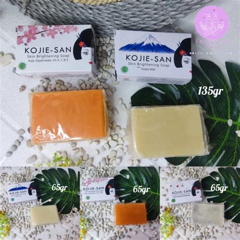 Kojie San Skin Brightening Soap Sabun Pencuci Wajah Netto Gram