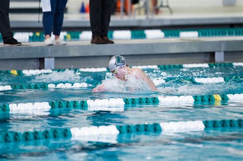 Swimming And Diving Teams Split Against Lehigh Loyola University