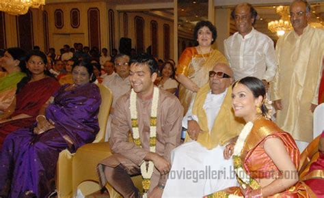 south cine superstar rajinikanth s second daughter marriage engagement pictures gallery