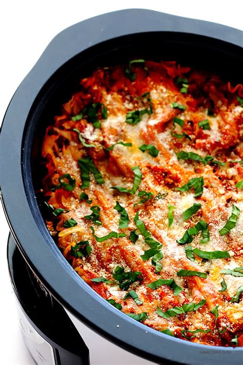 Slow Cooker Lasagna Gimme Some Oven