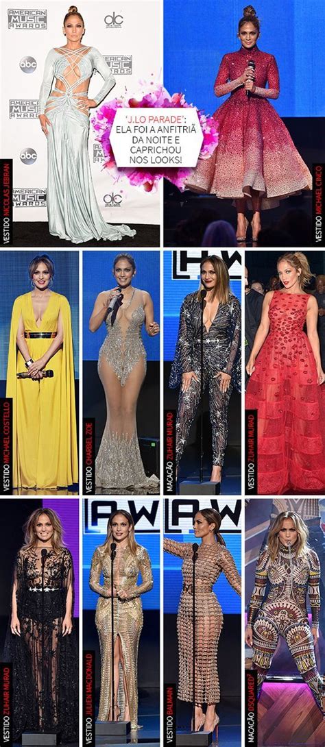 See All 10 Of Jennifer Lopez’s Amazing Ensembles From The 2015 Amas Jennifer Lopez Biquíni
