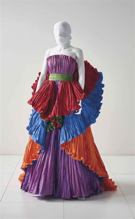 ‘the butterfly dress haute couture 1985 fully labelled roberto capucci christie s