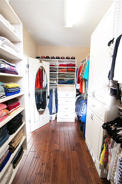 More images for skinny walk in closet » 20 Incredible Small Walk-in Closet Ideas & Makeovers - The ...