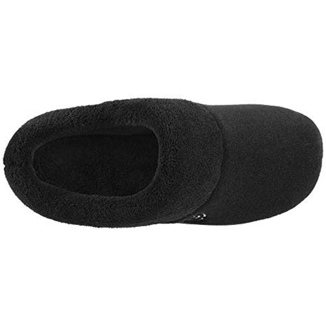 Isotoner Terry Hoodback Clog Slippers For Women Soft Memory Foam Comfort Arch Support House