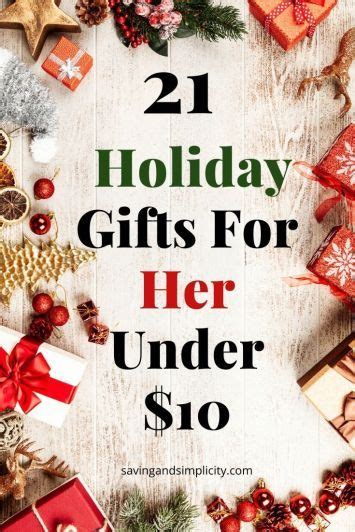 Something for everyone on your list. 21 Gifts For Her Under $10 | 21st gifts, Easy christmas ...