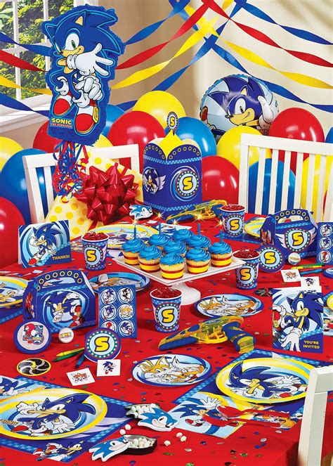 Sonic The Hedgehog Theme Hedgehog Birthday Sonic Birthday Parties