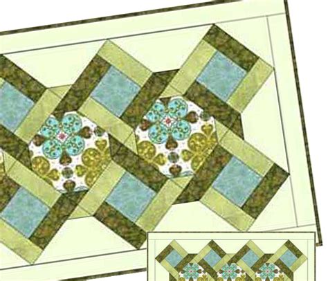 Celtic Twist Quilt Block Pattern