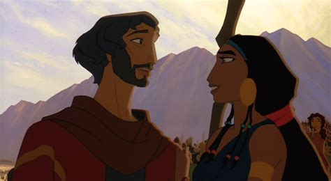 Moses And Tzipporah Prince Of Egypt Prince Of Egypt Animated Movies Egypt
