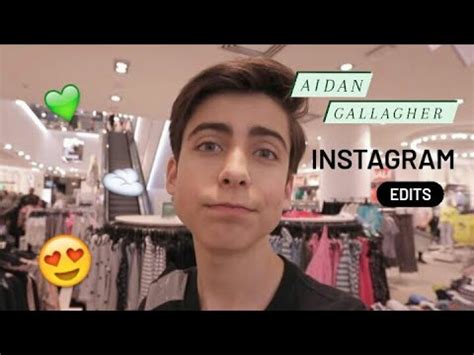 Aidan gallagher (born september 18, 2003) is an actor and singer recognized chiefly for his role in nicky, ricky, dicky & dawn, a hit television series. Aidan Gallagher Instagram Edits #2 - YouTube