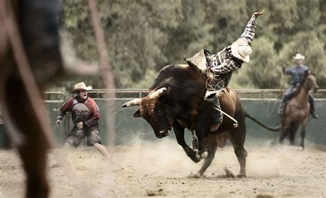 Rod Mclean Photographyathletes Bull Rider Falling Off The Bull Rod