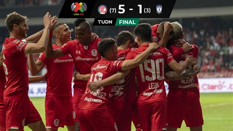 Voltereta Diab Lica El Toluca Arroll Al Pachuca Deportes Copa Mx