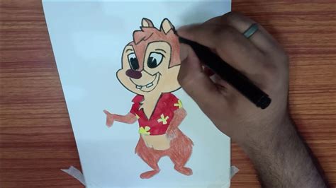 How To Draw A Chip From Chip N Dale Rescue Rangers I