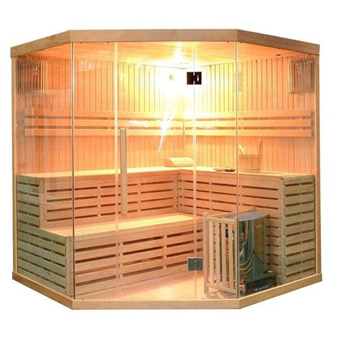 6 Person Traditional Steam Sauna Wood Sauna Dry Sauna Sauna Heater