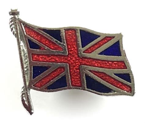 Sally Bosleys Badge Shop Union Jack Flag Patriotic Enamel Pin Badge