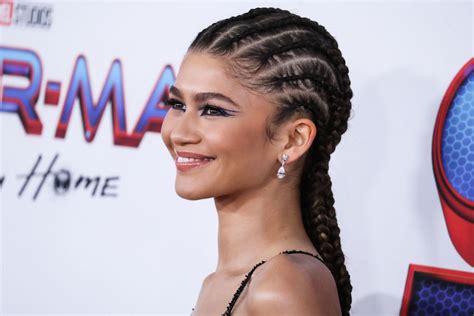 Zendaya Laces Up In Studded Knee High Gladiator Sandals For Valentino