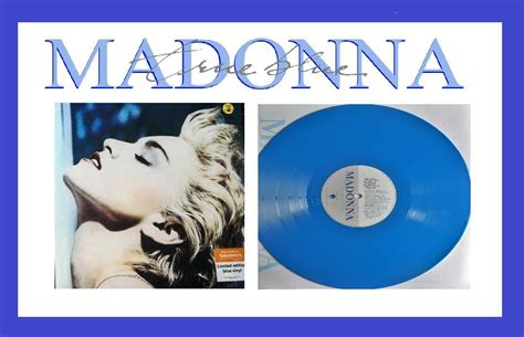 Rare Madonna True Blue 12 Blue Vinyl Lp Full Album New