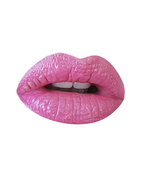 close up of beautiful woman lips isolated cosmetic lip gloss stock image image of mouth gloss