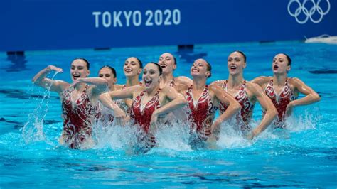 Synchronized Swimming At The Olympics Synchro New Brunswick