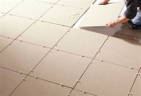 If the walls are really. Where do you start tiling the flooring from? - Quora