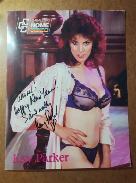 Kay Parker Classic Adult Film Star Signed X Photo Taboo
