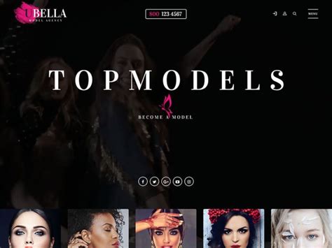 10 Best Model Agency Wordpress Themes 2024 Athemes