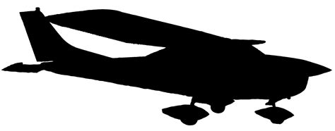 Cessna 172 Silhouette At Getdrawings Free Download