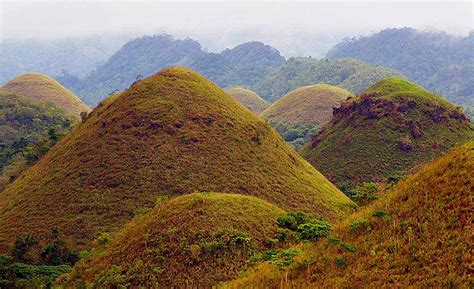 The magnitude of the earthquake was recorded at m w 7.2, with epicenter 6 kilometres (3.7 mi) s 24° w of sagbayan, and its depth of focus was 12 kilometres (7.5 mi). WORLD AMAZING FACTS: CHOCOLATE HILLS OF PHILIPPINES
