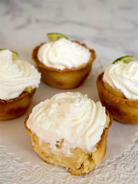 It is green when picked but becomes yellow when ripe. Mexican Key Lime Tartlets with Cream Cheese Pastry - Pudge ...