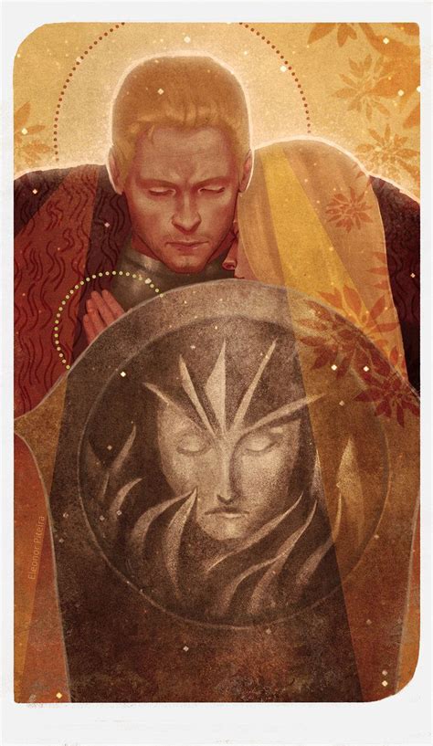 Cullen And Lyra By Gravity Zero Deviantart Com On Deviantart Dragon Age Tarot Cards Cullen