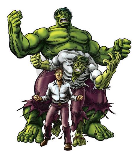 Hulk Transformation By Soulman Inc On Deviantart Marvel Comic Universe