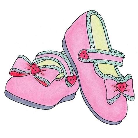 8855 Baby Girl Shoes Rubber Stamp Sku E757 Baby