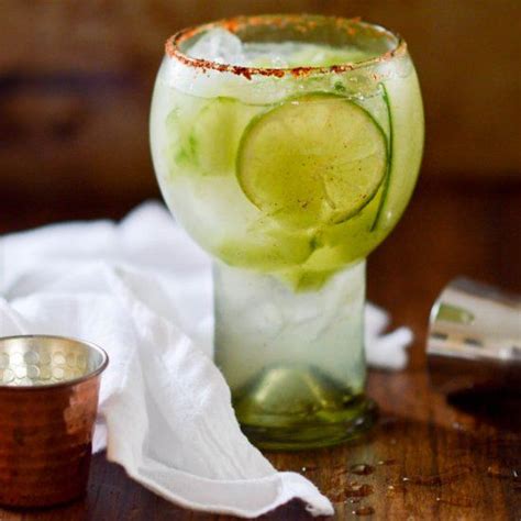 A Craft Margarita Made With Refreshing Cucumber Lime And
