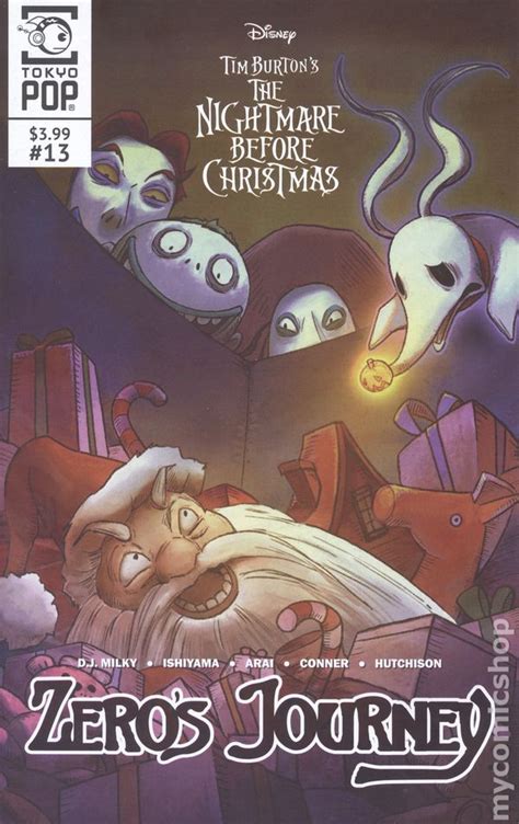 Nightmare Before Christmas Zeros Journey 2018 Tokyopop Comic Books