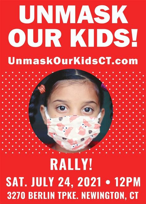 Unmask Our Kids Ct • Rally Protest Ct Liberty Rally