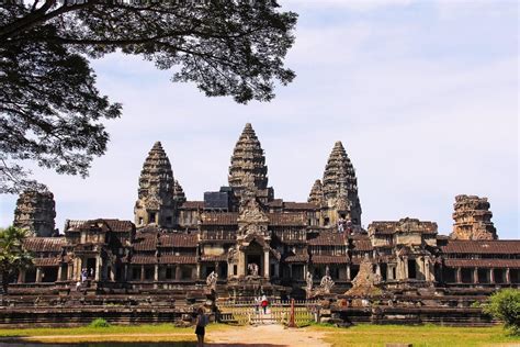Angkor Wat Temple The Largest Religious Monuments In The World