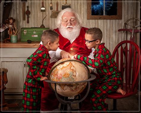 Santa Claus Photography Session M And R Photo Gallery