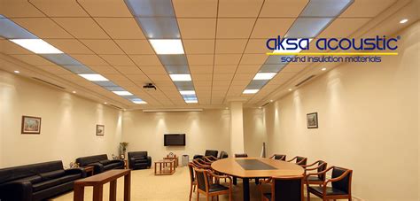 Even without additional insulation (and depending on the type of suspended ceiling tiles you choose), a suspended ceiling can make rooms warmer, easier and cheaper to heat, and acoustically more appealing. Rockwooll Suspended Ceiling Panels, Acoustic Materials