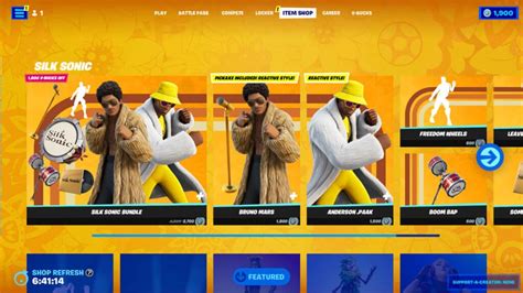 How To Get Fortnite Silk Sonic Icon Series Bundle Bruno Mars
