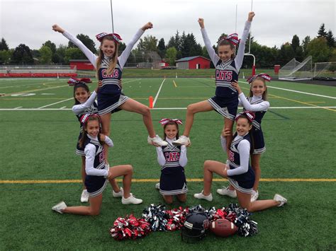 Cheerleaders Kids Stunts