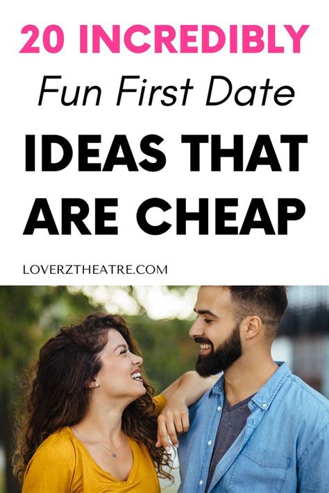 20 Incredibly Fun First Date Ideas That Are Cheap Fun First Dates Dating First Date