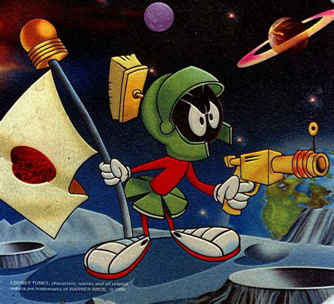 Marvin The Martian Zeichentrick Comic Helden