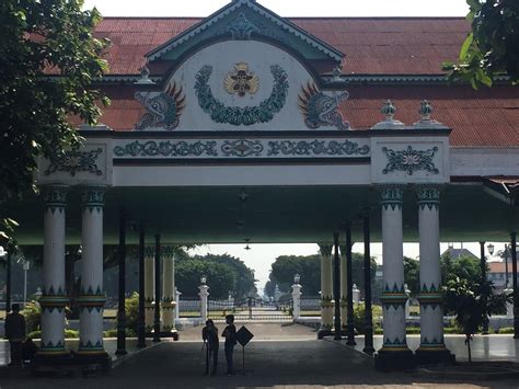 Kraton Paleis Van De Sultan Van Yogyakarta Foto Martijn En Peter