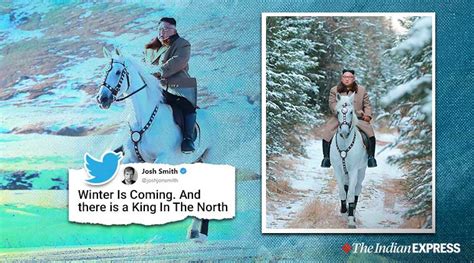 North Koreas Kim Jong Un Goes Horse Riding In Sacred Mountain