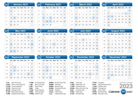 2023 Calendar With Regard To 2021 2023 Four Year Monthly Calendar