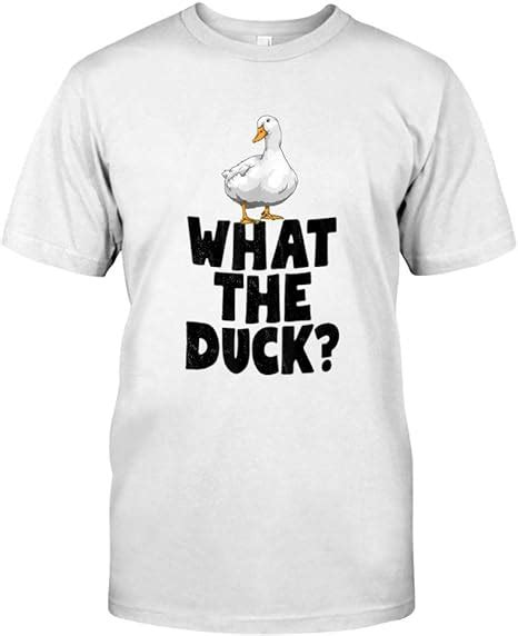 What The Duck T Shirt Amazonde Bekleidung